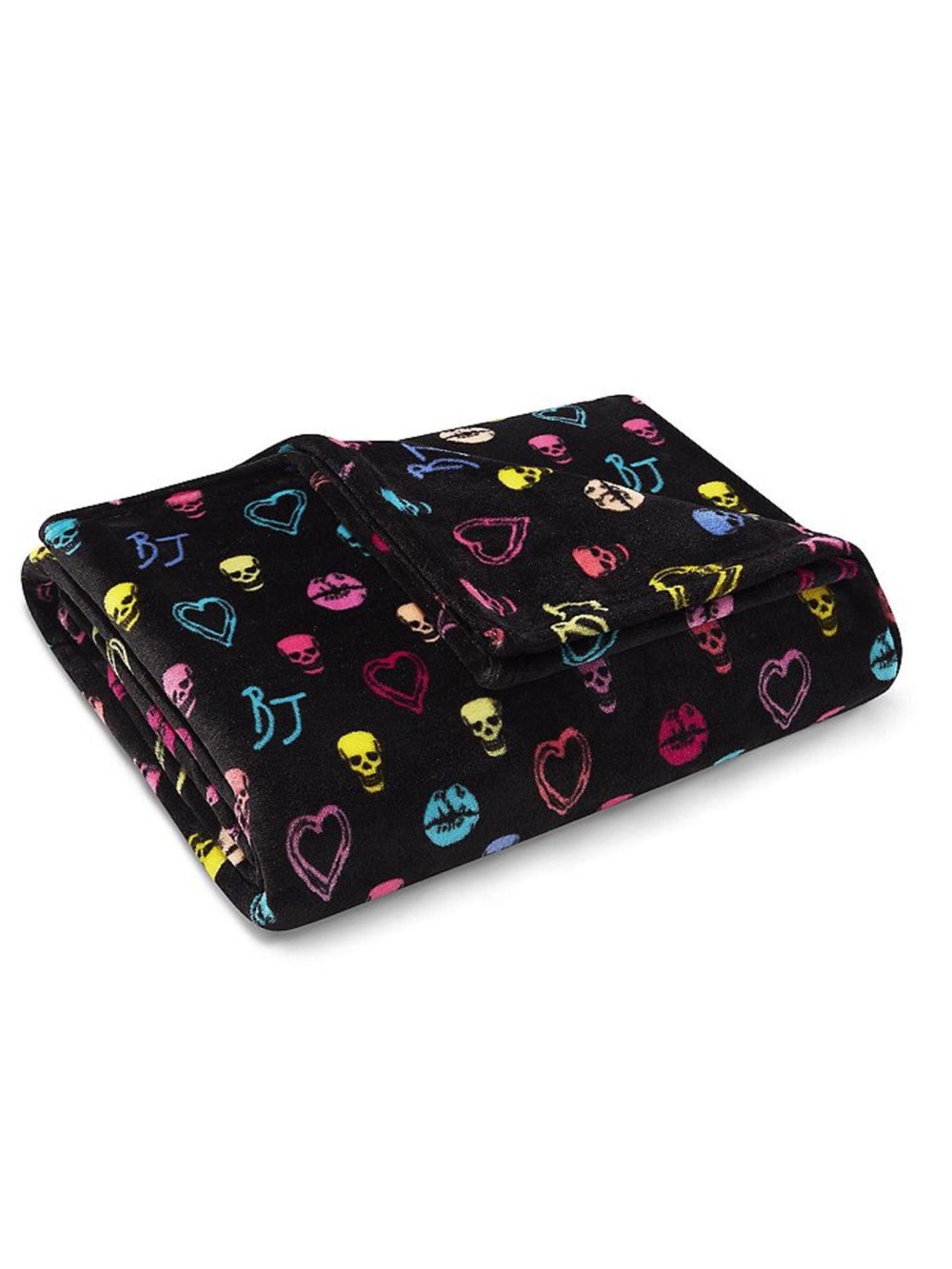 Betsey Johnson NWT Halloween Skull Signature 50 X 70 Throw - Picture 4 of 5